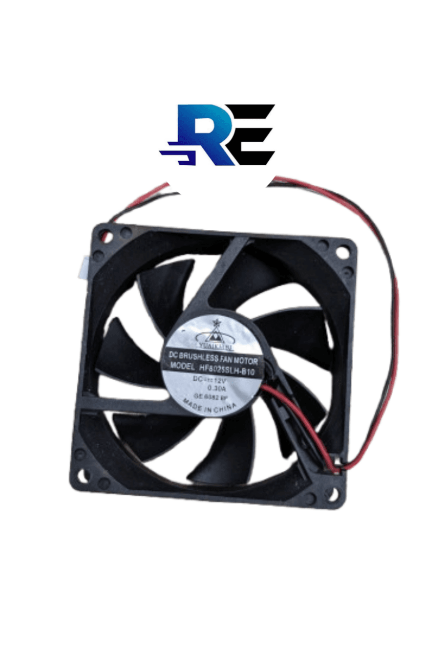 12 3" DC Fan 