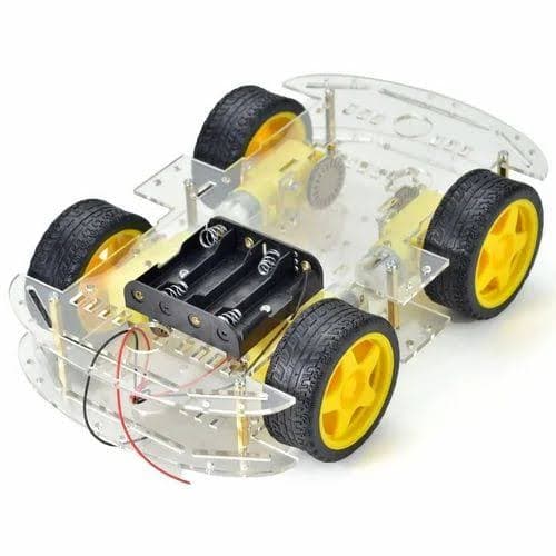 4 Wheel smart Robot Chassis Kit