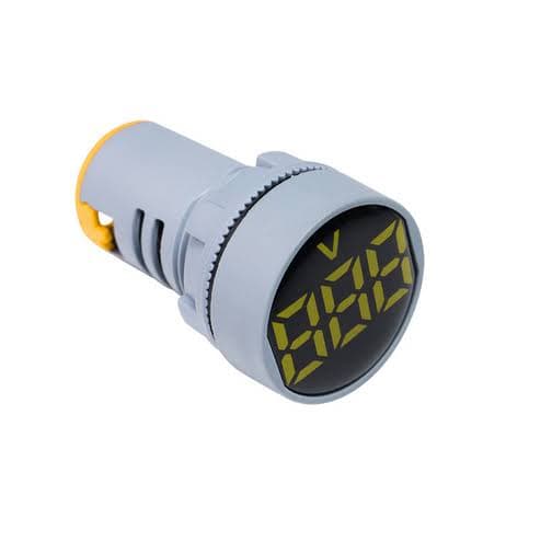 220V Ac Meter  Round 